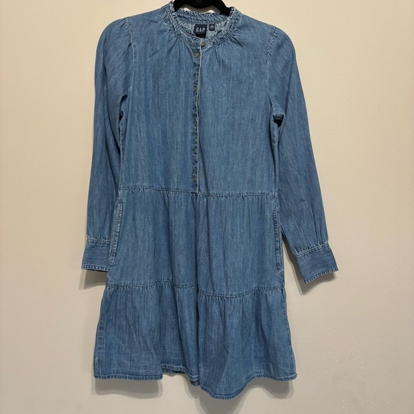 Tiered Denim Min
Shirtdress | Gap - Picture 2 of 6